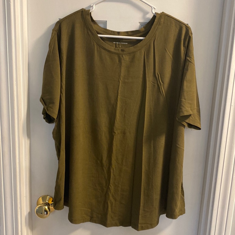 Olive Green Universal Standard Tee Rex Tee - Large (22/24)